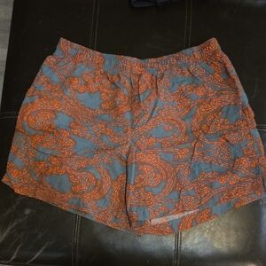 Columbia Orange and Gray Athletic Shorts